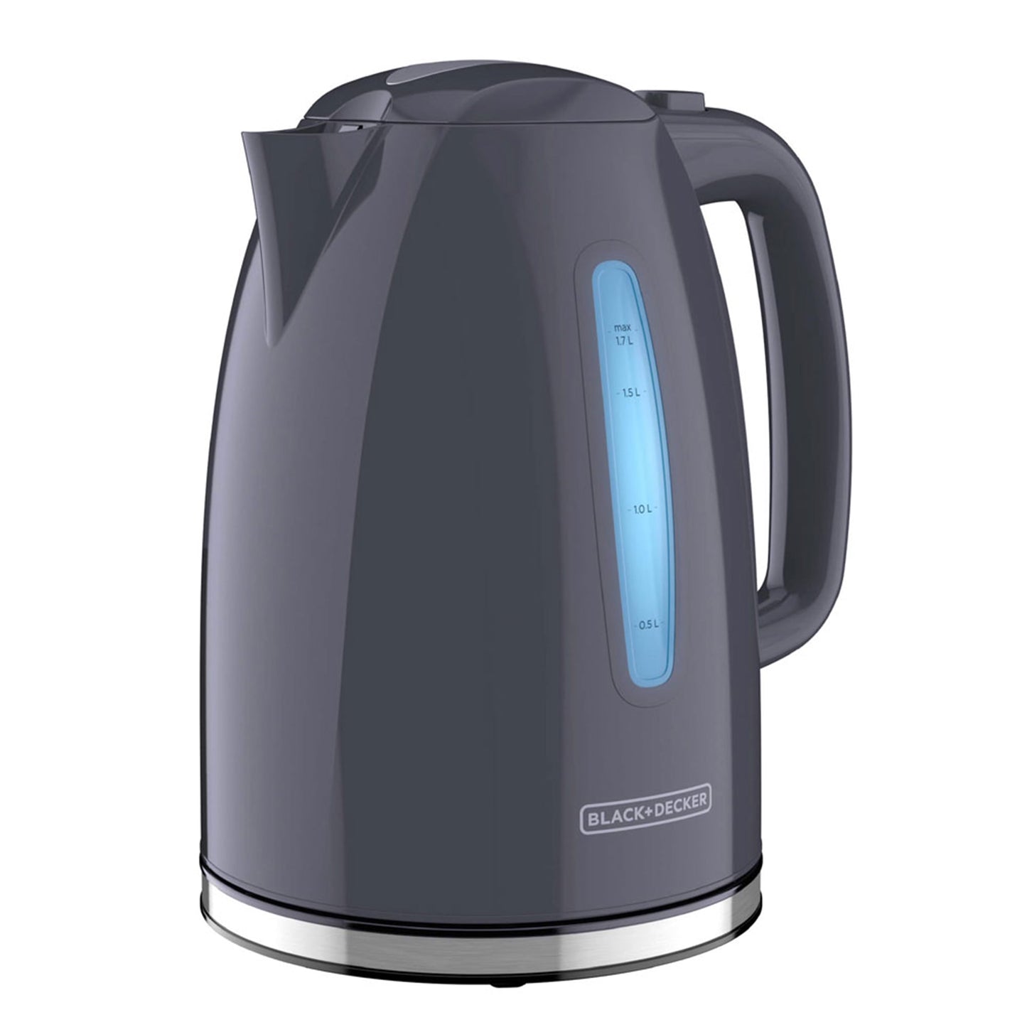 Black and Decker Rapid Boil 7 Cup Electric Kettle Gray