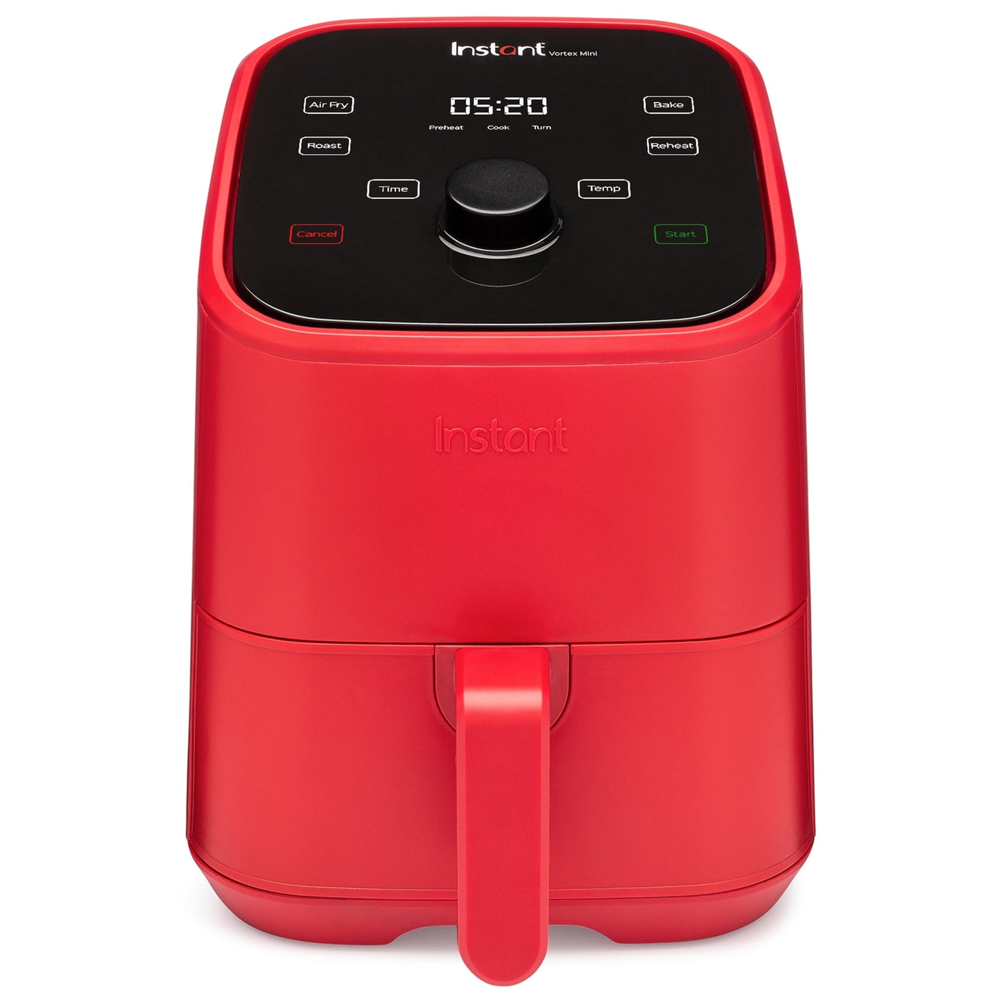 Instant Vortex 2-Quart Mini Air Fryer 4-in-1, From the Makers of Instant Pot, Red